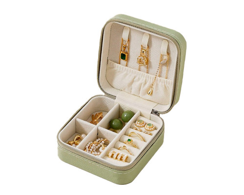 Шкатулка для хранения украшений Casegrace SP-01318 органайзер для ювелирных изделий Green