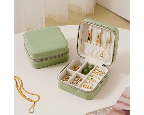 Шкатулка для хранения украшений Casegrace SP-01318 органайзер для ювелирных изделий Green