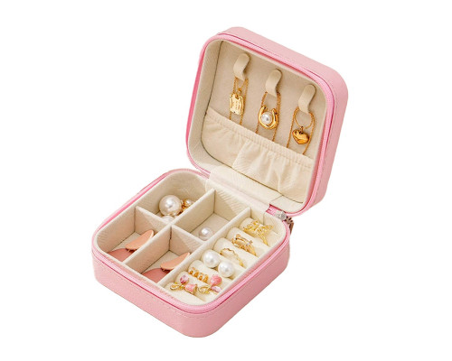 Шкатулка для хранения украшений Casegrace SP-01318 органайзер для ювелирных изделий Pink