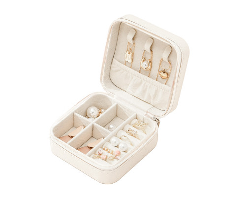 Шкатулка для хранения украшений Casegrace SP-01318 органайзер для ювелирных изделий White