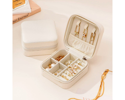 Шкатулка для хранения украшений Casegrace SP-01318 органайзер для ювелирных изделий White