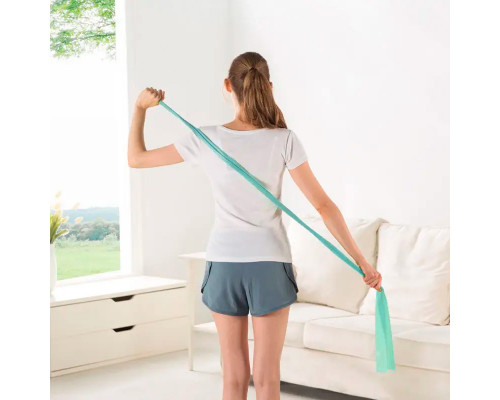 Эластичная лента AOLIKES LD-3605 150см для йоги и пилатеса фитнеса и силовых тренировок Tiffany