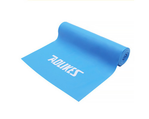 Эластичная лента AOLIKES LD-3605 200см для йоги и пилатеса фитнеса и силовых тренировок Blue