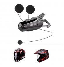 Bluetooth гарнітура для мотошлема KEBEDUMEI X1 Plus Soft Helmet. IPX6, Bluetooth 5.3