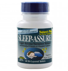 Формула для сна, Sleep Assure, Nature's Plus, 60 таблеток