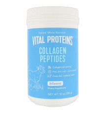 Пептиды коллагена, Collagen Peptides, Vital Proteins, без вкуса, порошок, 284 г