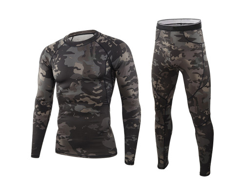 Термобілизна чоловіча A152 L Camouflage Black