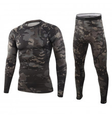 Термобілизна чоловіча A152 S Camouflage Black