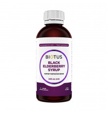 Сироп бузини, Black Elderberry syrup, Biotus, 250 мл