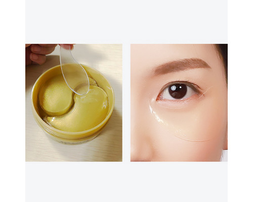 Гидрогелевые патчи с с частицами золота BIOAQUA Hydrating Moisturizing Eye Mask 80 г