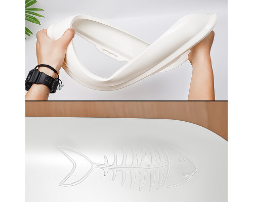 Туалет для кошек с лопаткой Taotaopets 226611 40*29*13,5 см Pink