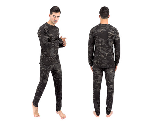 Термобілизна чоловіча A152 XL Camouflage Black