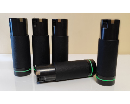 Масажер Massage Gun Max з 30 режимами, 12 насадками, запасною батареєю та кейсом (Чорний)