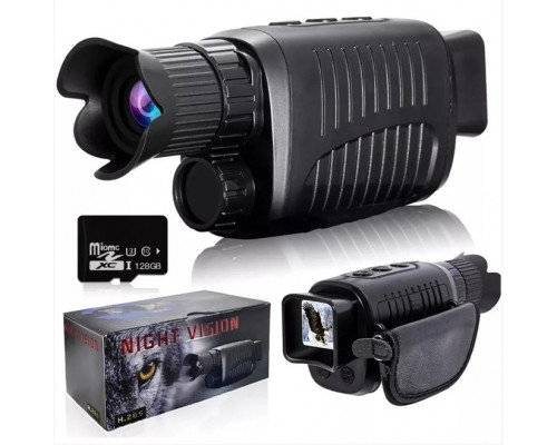 Цифровий монокуляр нічного бачення з записом фото і відео Ermenrich NS100 1-5X (до 300 м), акумулятор 3800 mAh.