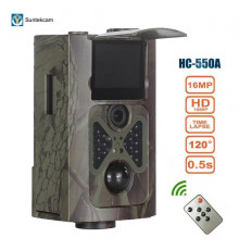 Фотопастка Suntek HC 550A 25м, огляд 120 °, датчик руху, нічна зйомка, захист IP54.