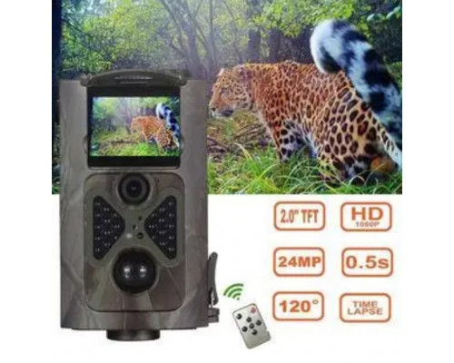 Фотопастка Suntek HC 550A 25м, огляд 120 °, датчик руху, нічна зйомка, захист IP54.