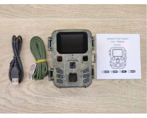 Фотопастка Suntek Mini 300 (301) 20м, огляд 70 °, з датчиком руху, нічна зйомка, захист IP66. Камера для охорони