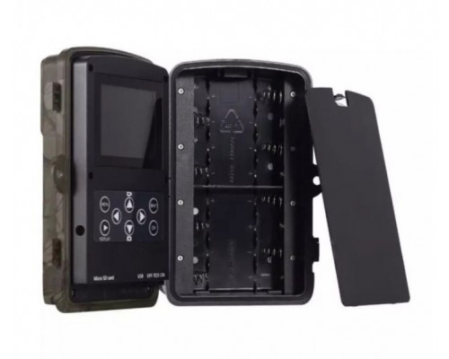 Фотопастка Suntek НС-810A 20м, огляд 120 °, з датчиком руху, нічна зйомка, захист IP65. Камера для охорони