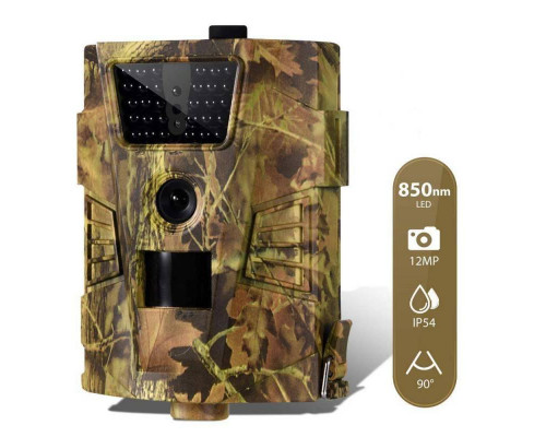 Фотопастка HT001B Камера з датчиком руху та нічною зйомкою Full HD 1080Р IP54