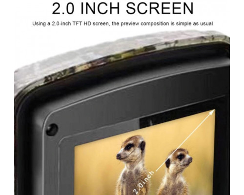 Фотопастка Suntekcam DL-100 (12Мп, 2 дисплей) захист IP66. Камера з датчиком руху та нічною зйомкою.