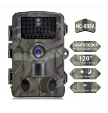 Фотопастка Suntek НС-808A 20м, огляд 120 °, з датчиком руху, нічна зйомка, захист IP65. Камера для охорони