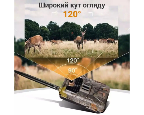 Фотопастка Suntek HC 900M, GSM модуль G2/G3/G4, нічна зйомка, датчик руху.