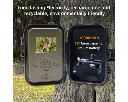 Фотопастка Suntek HC 940M-LI фото та відео в 4K (50Mp) + 8000mah Акумулятор