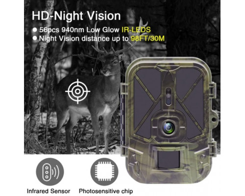 Фотопастка Suntek HC 940M-LI фото та відео в 4K (50Mp) + 8000mah Акумулятор