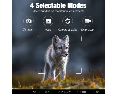 Фотопастка Suntek HC 940M-LI фото та відео в 4K (50Mp) + 8000mah Акумулятор