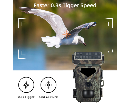 Модель 2024р. Фотопастка Suntek Mini700 20м, захист IP65