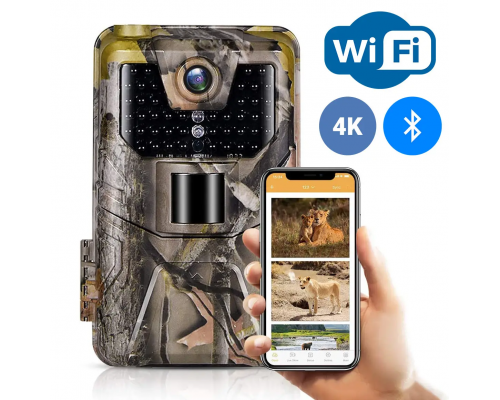 WiFi фотопастка WiFi900Pro 30Mp, Bluetooth