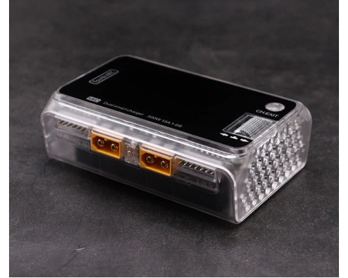 Зарядний пристрiй ToolkitRC M6D transparent