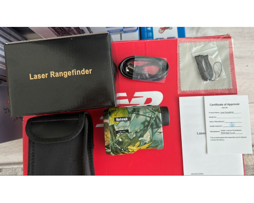 Новинка! Професійний водонепроникний лазерний дальномір з вимірюванням кута та швидкості до 1000 метрів.