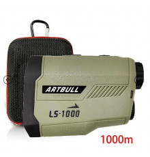 Лазерний далекомір Artbull LS-1000 – точне вимірювання відстані до 1000 метрів з урахуванням кута нахилу та швидкості руху.