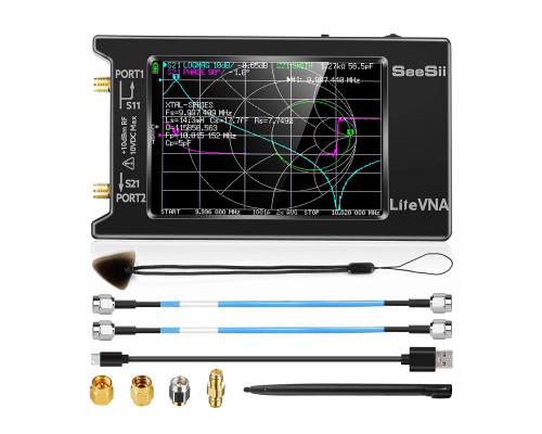Векторний аналізатор спектра LiteVNA-64 (50 кГц-6,3 ГГц)
