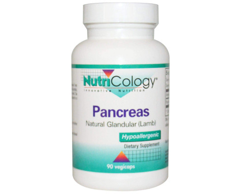 Поджелудочная железа (овечья), Pancreas, Nutricology, 90 кап.