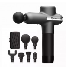 Професійний перкусійний масажер Booster Lightsaber U1 (24V) (Чорний) для глибокого масажу