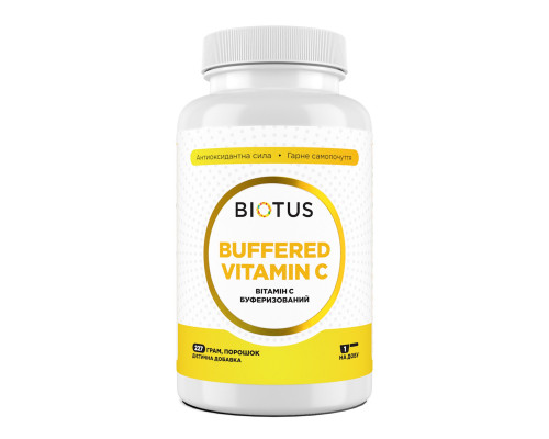 Буферизованный витамин С, Sodium Ascorbate, Biotus, порошок, 227 г